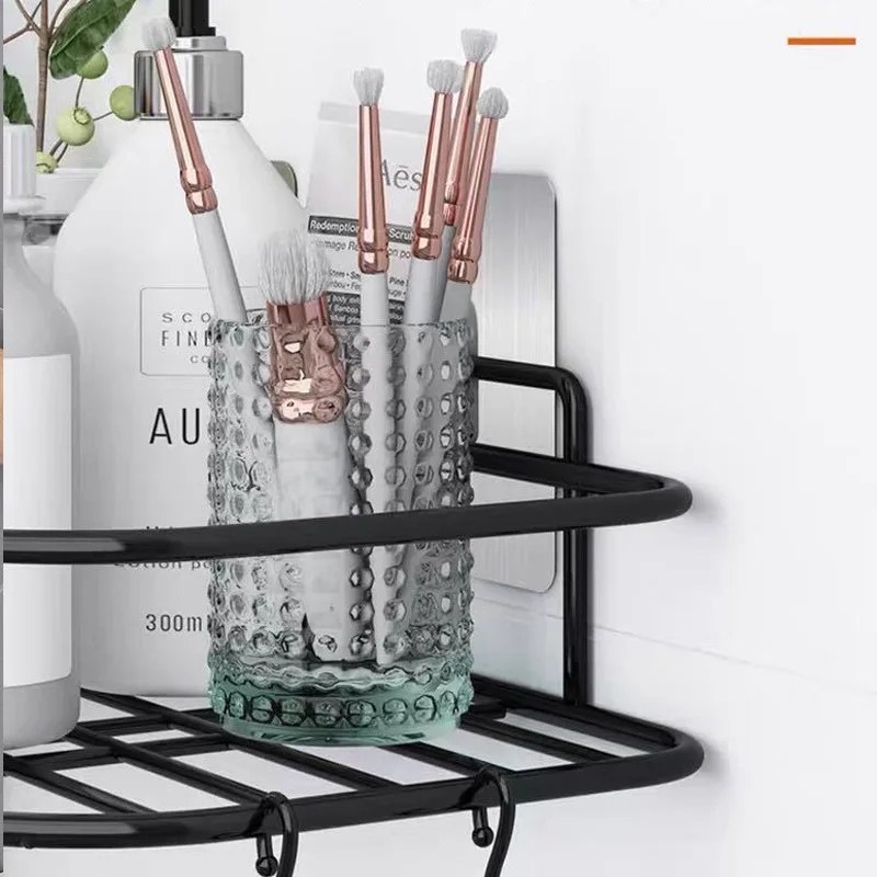 1Pcs Stainless Steel Bathroom Corner Shelf-000217