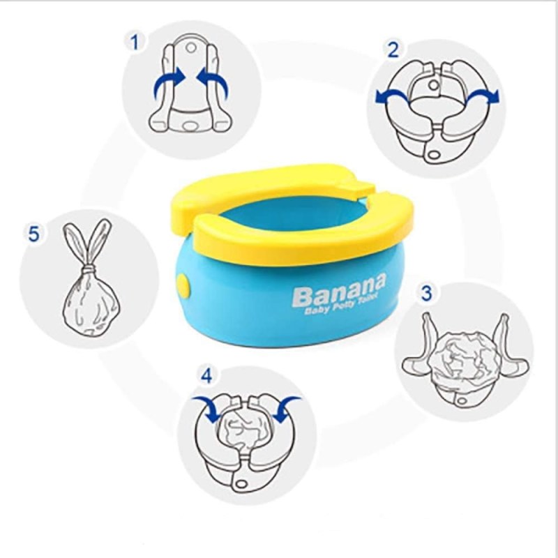 Portable Potty for Kids – Foldable Baby Potty Training Seat-000113
