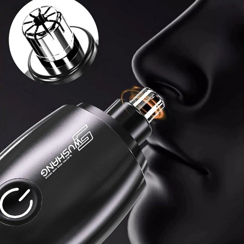 Portable Electric Nose & Ear Hair Trimmer Painless Nose clipper for Men & Women-000733